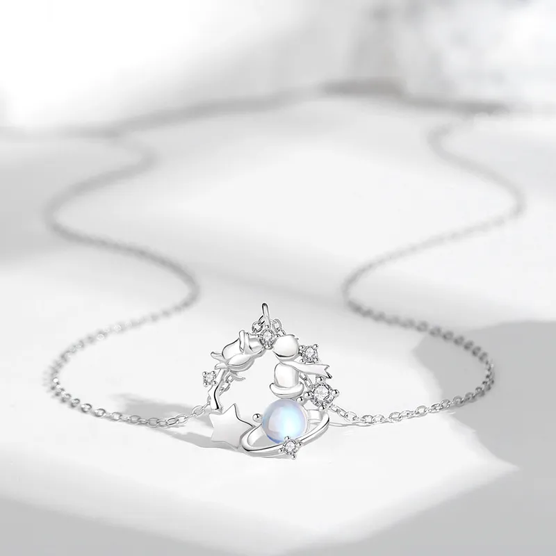 Fan Xing As Season S925 Silver Necklaces Women's-2
