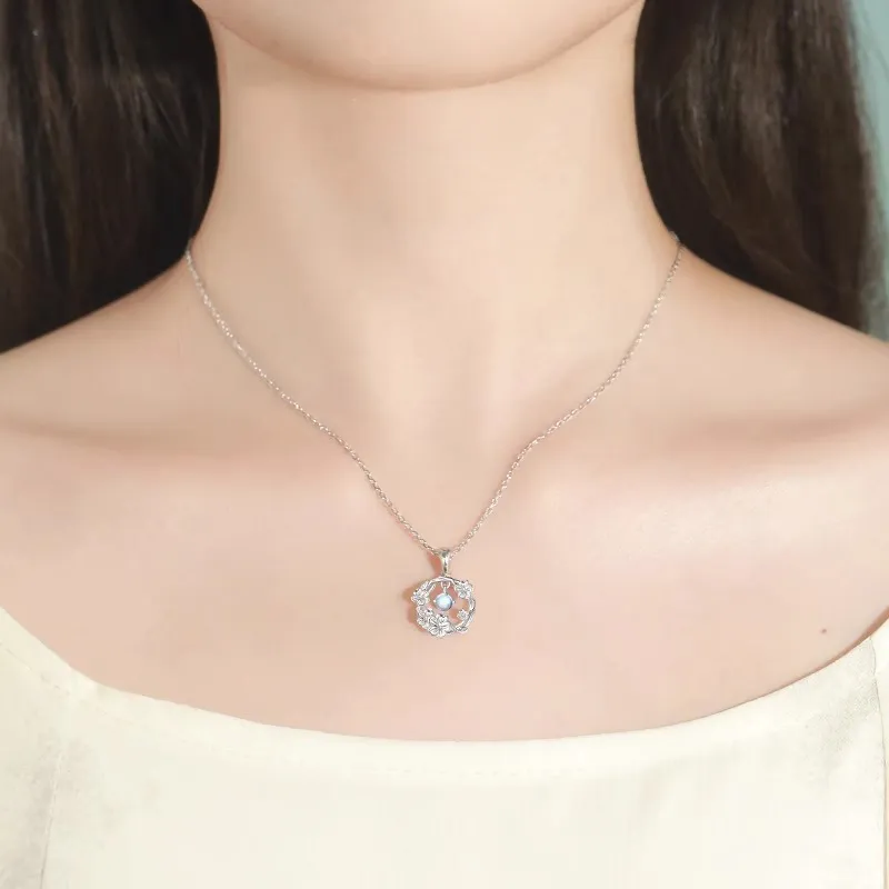 Fan Xing As Season S925 Silver Necklaces Women's-2