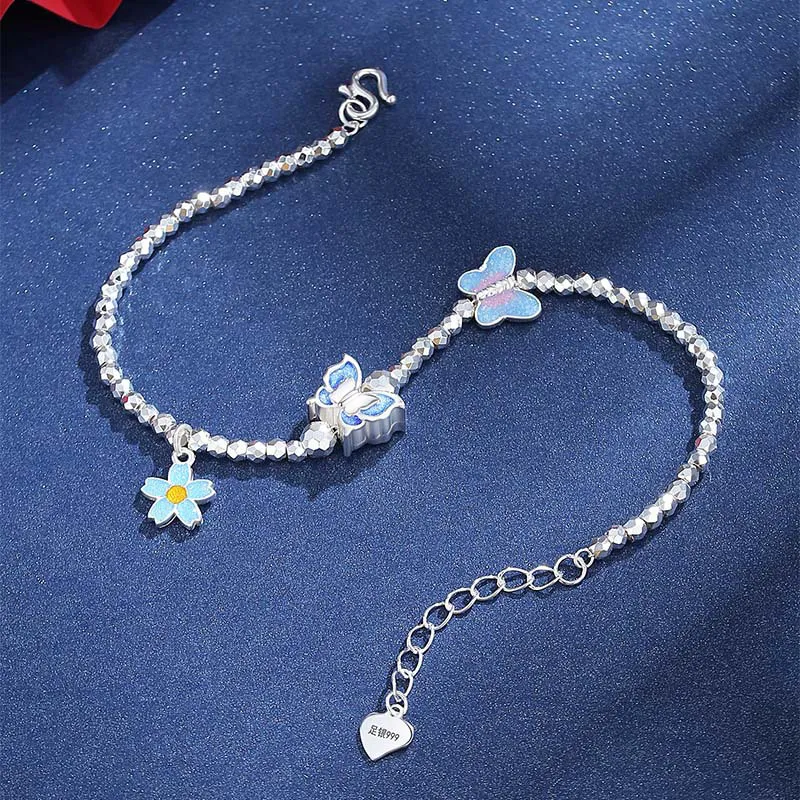 Fan Xing As Season S999 Fine Silver Bracelets Women's-3