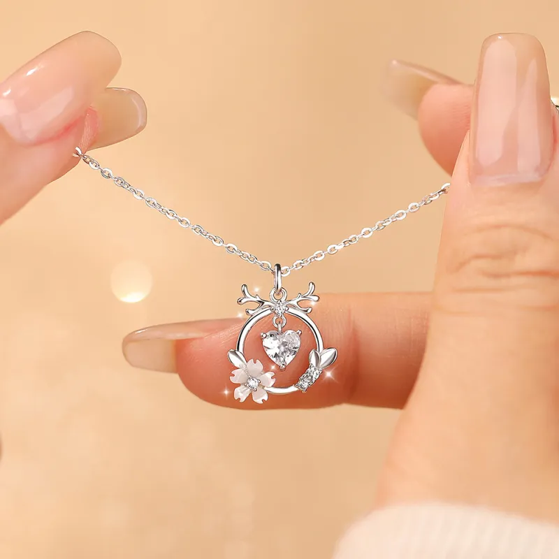 Fan Xing As Season S925 Silver Necklaces Women's-3