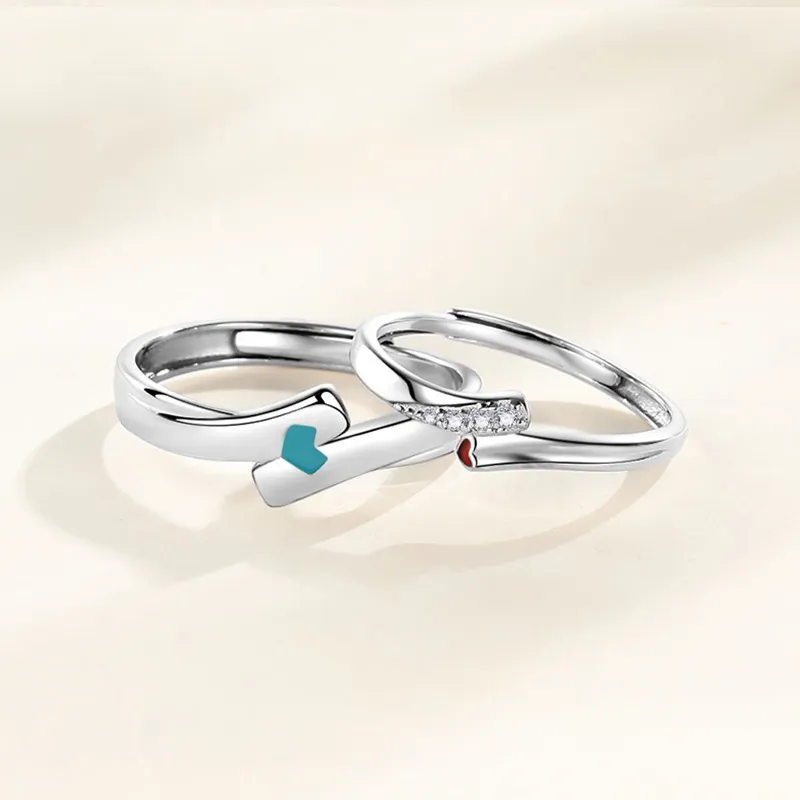 Fan Xing As Season S999 Fine Silver Rings Unisex-5