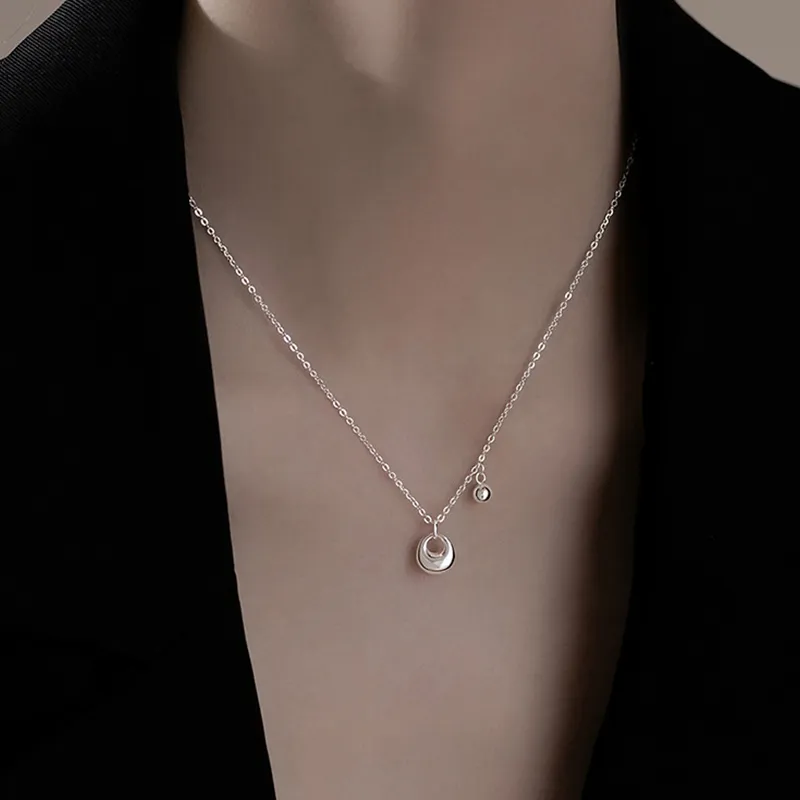 Fan Xing As Season S925 Silver Necklaces Women's-1
