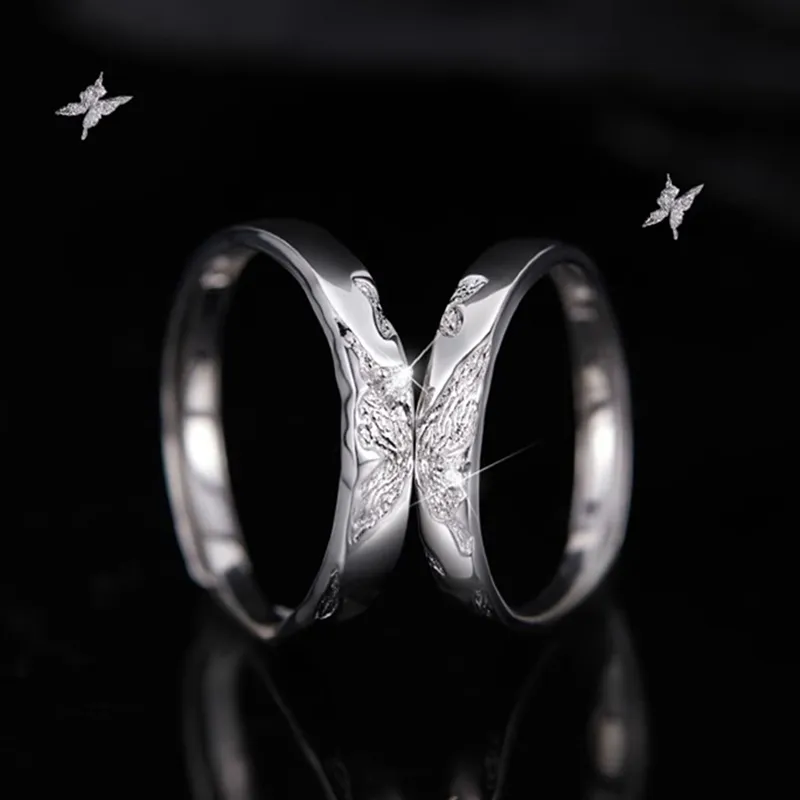 Fan Xing As Season S925 Silver Rings Unisex-3