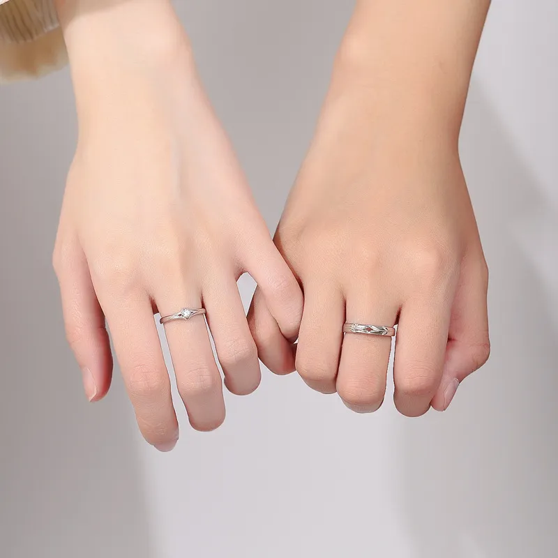 Fan Xing As Season S999 Fine Silver Rings Unisex-2
