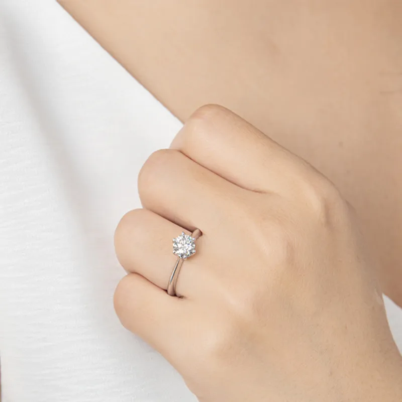 Fan Xing As Season S925 Silver Rings Women's-2
