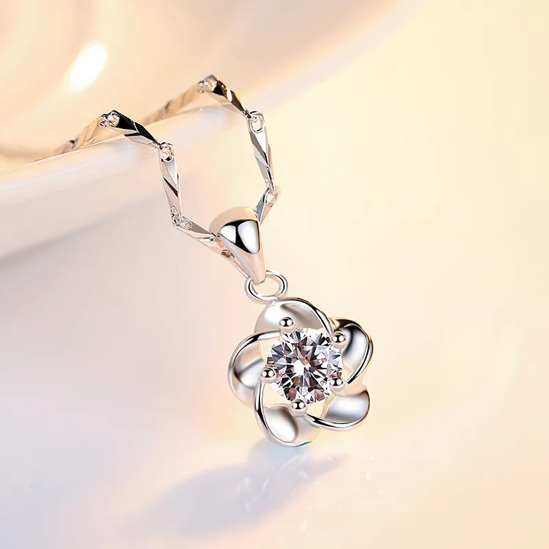 Fan Xing As Season S925 Silver Necklaces Women's-3