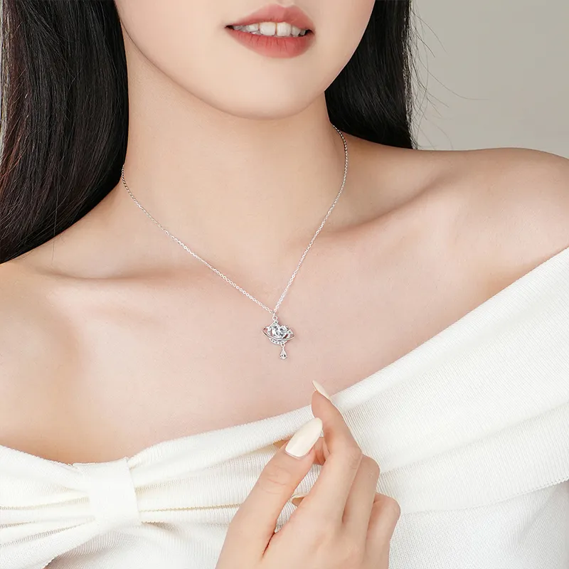 Fan Xing As Season S925 Silver Necklaces Women's-1