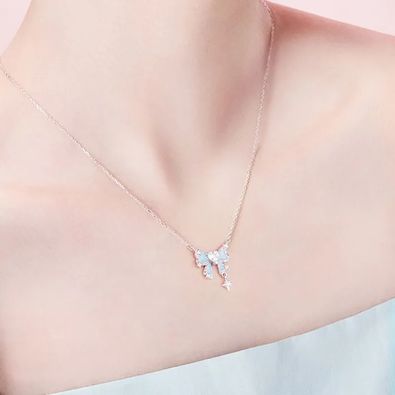 Fan Xing As Season 925 Sterling Silver Necklaces Women's-1