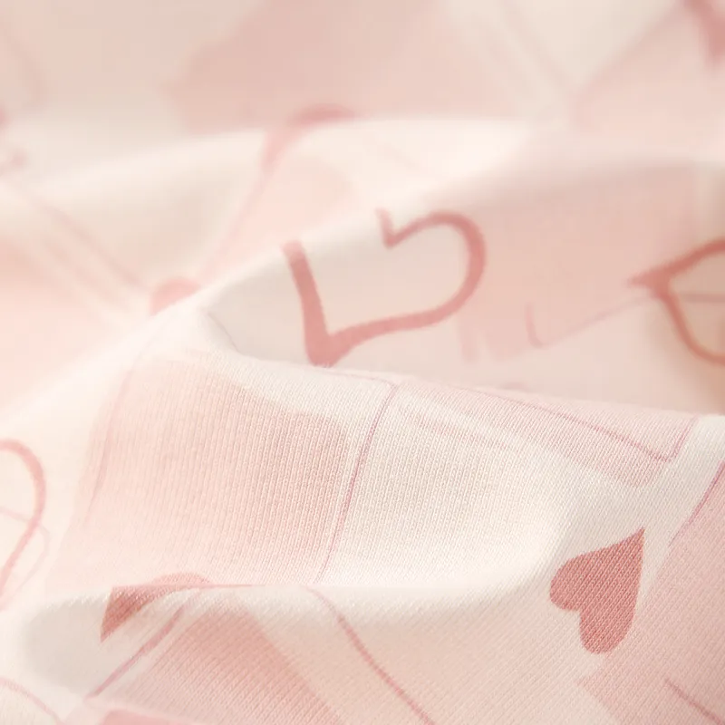 Aannsfam Pajama Set Women's Coral Pink-1