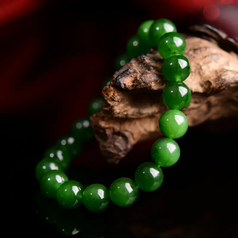Xiangyan Hetian Jade Bracelets Jasper Unisex-4