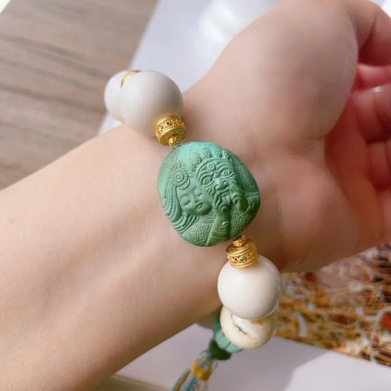 Xiangyan Natural Mammoth Bracelets Unisex-4