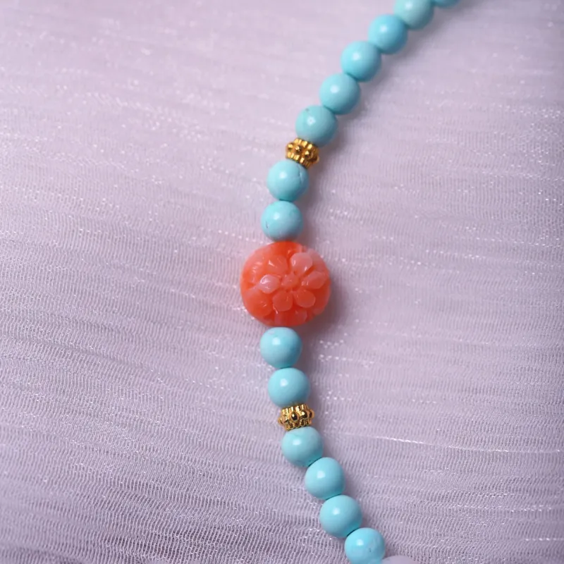 Xiangyan Turquoise Fine Jade Bracelets Unisex-4
