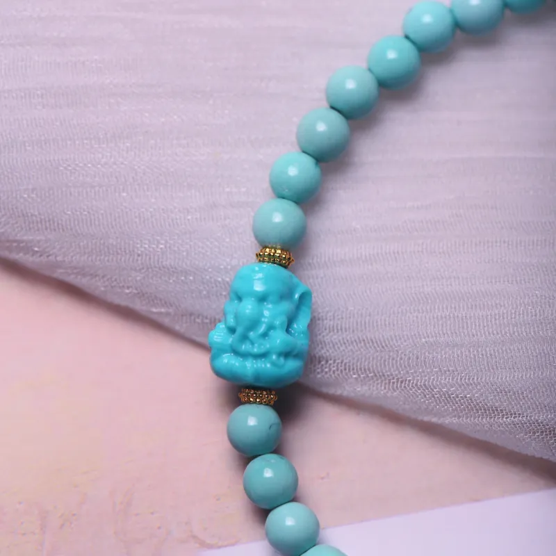 Xiangyan Turquoise Fine Jade Bracelets Unisex-3