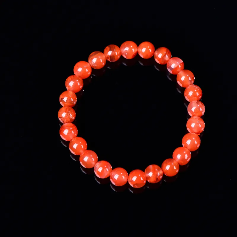 Xiangyan Southern Red Agate Fine Jade Bracelets Unisex-3