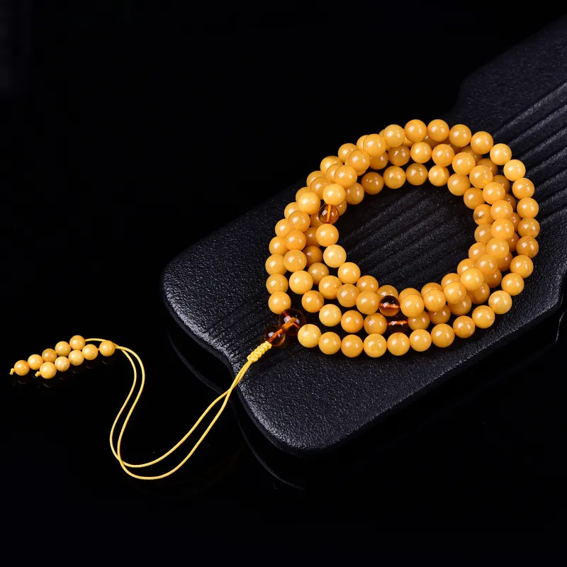 Xiangyan Amber Beeswax Premium Jade Unisex-1