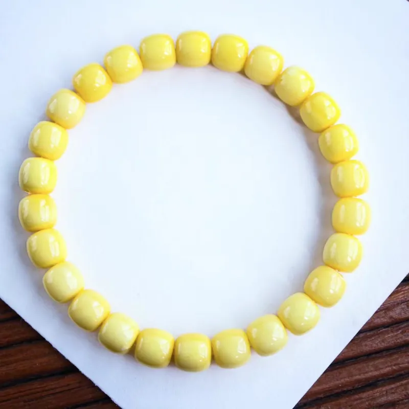 Xiangyan Amber Beeswax Fine Jade Bracelets Unisex-3