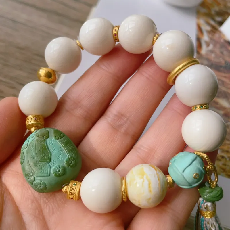 Xiangyan Natural Mammoth Bracelets Unisex-2