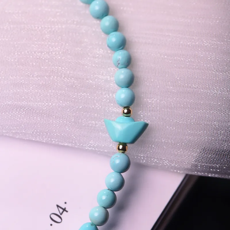 Xiangyan Turquoise Fine Jade Bracelets Unisex-4