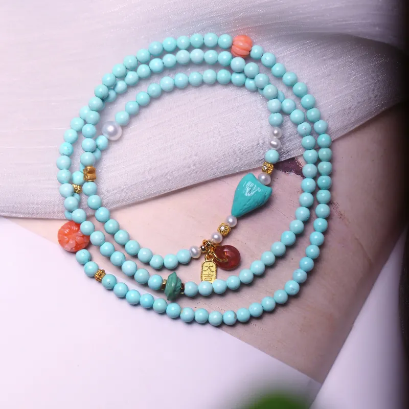 Xiangyan Turquoise Fine Jade Bracelets Unisex-1