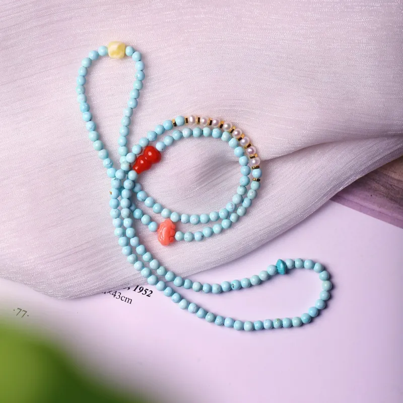 Xiangyan Turquoise Fine Jade Bracelets Unisex-1