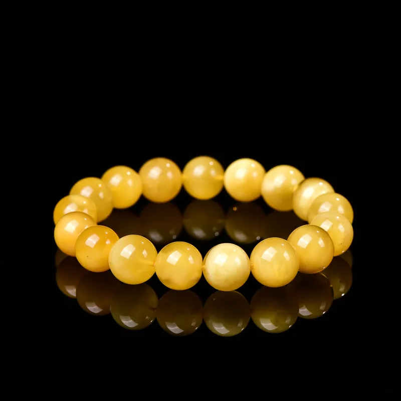 Xiangyan Beeswax Amber Premium Jade Unisex-8