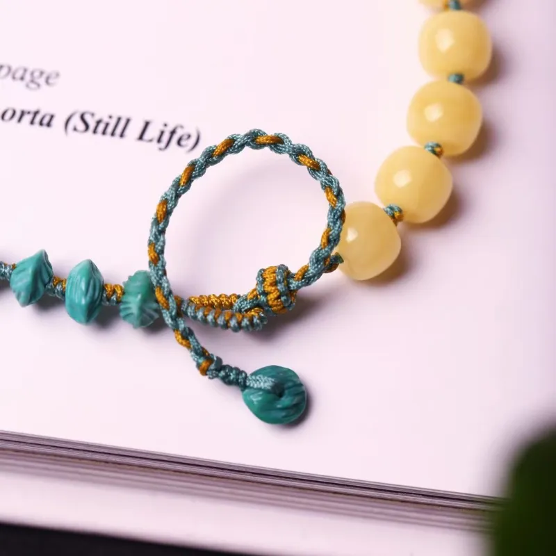 Xiangyan Turquoise Fine Jade Bracelets Unisex-4