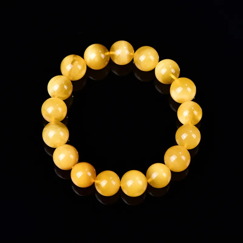 Xiangyan Beeswax Amber Premium Jade Unisex-10