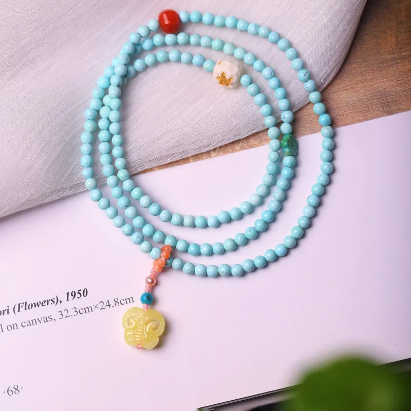 Xiangyan Turquoise Fine Jade Bracelets Unisex-2