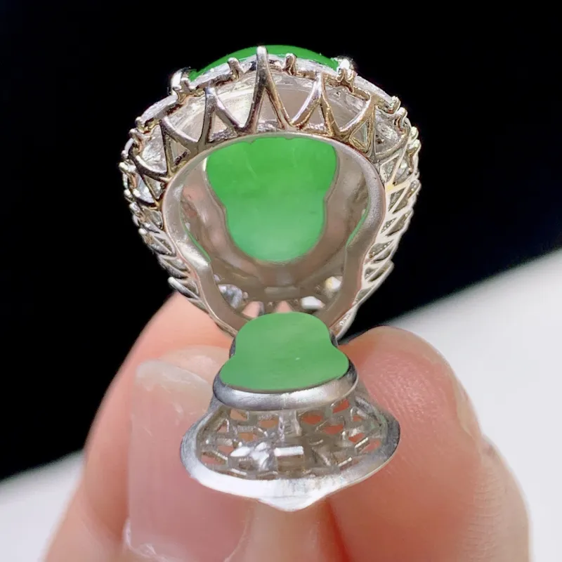 Xiangyan Ice Glutinous Jadeite Necklaces Women's-4