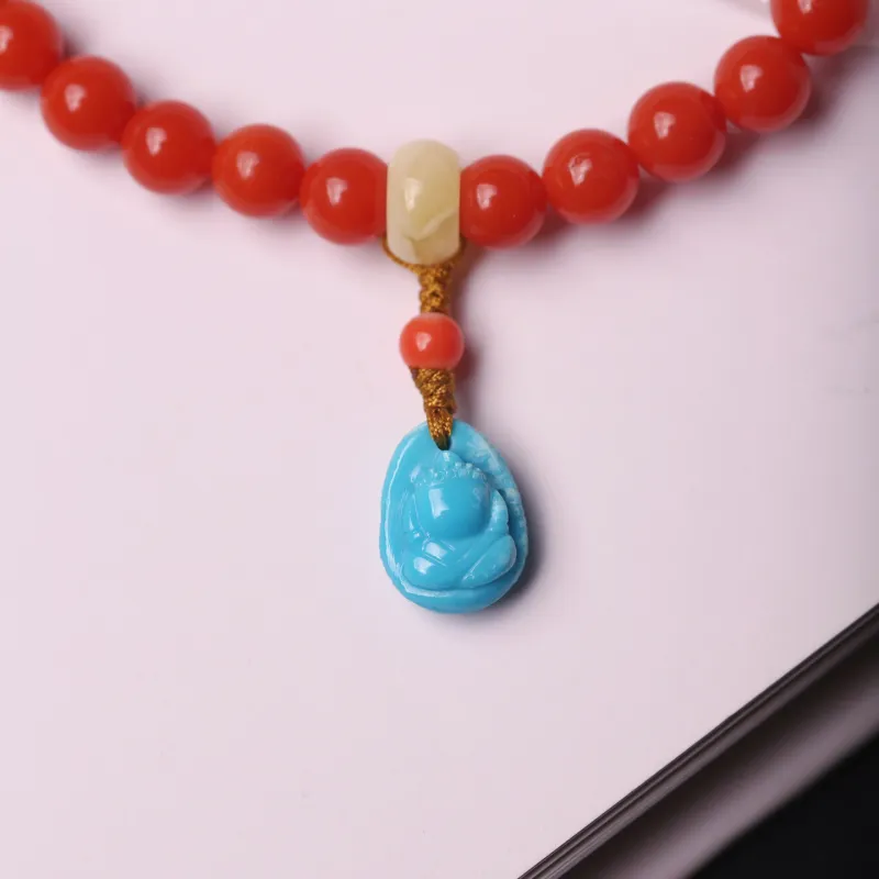 Xiangyan Southern Red Agate Fine Jade Bracelets Unisex-4