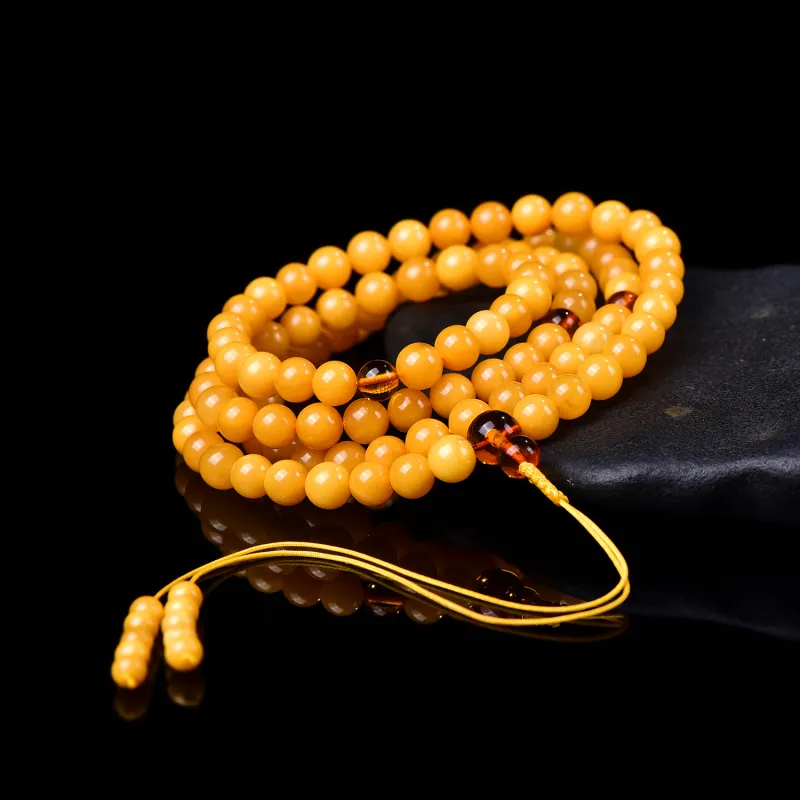 Xiangyan Amber Beeswax Premium Jade Unisex-5