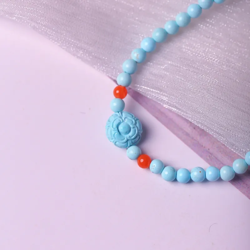 Xiangyan Turquoise Fine Jade Bracelets Unisex-4