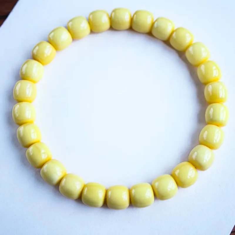 Xiangyan Amber Beeswax Fine Jade Bracelets Unisex-4