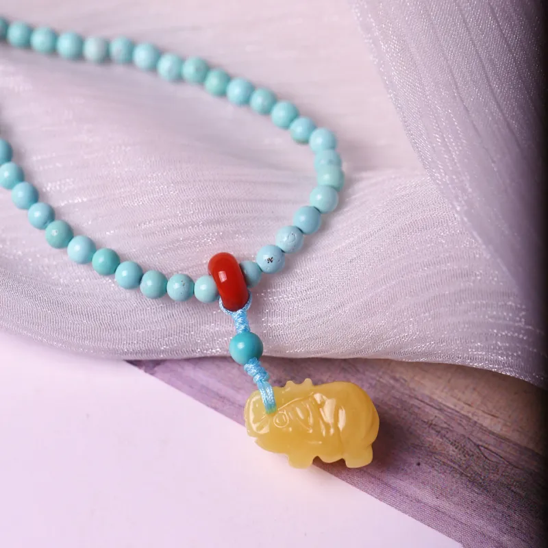 Xiangyan Turquoises Fine Jade Bracelets Unisex-2