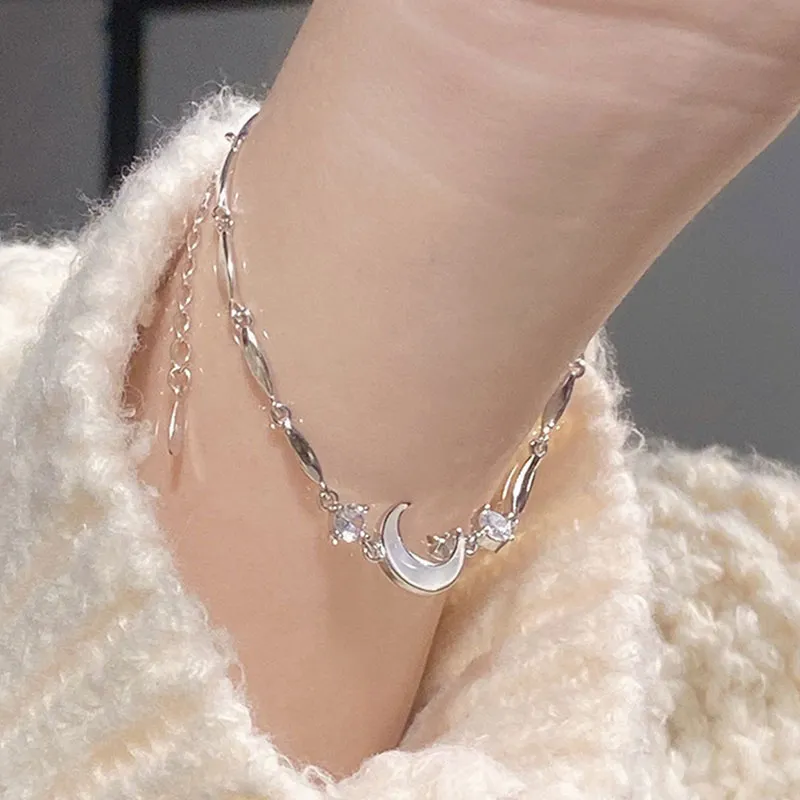 MULAFEN 925 Sterling Silver Necklaces Women's-2