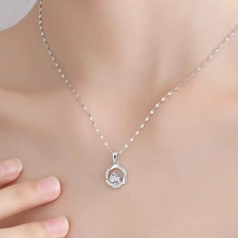 MULAFEN 925 Sterling Silver Necklaces Women's-1