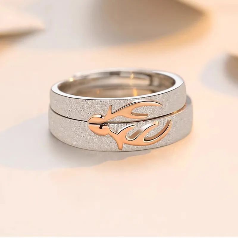 MULAFEN 999 Fine Silver Rings Unisex-3