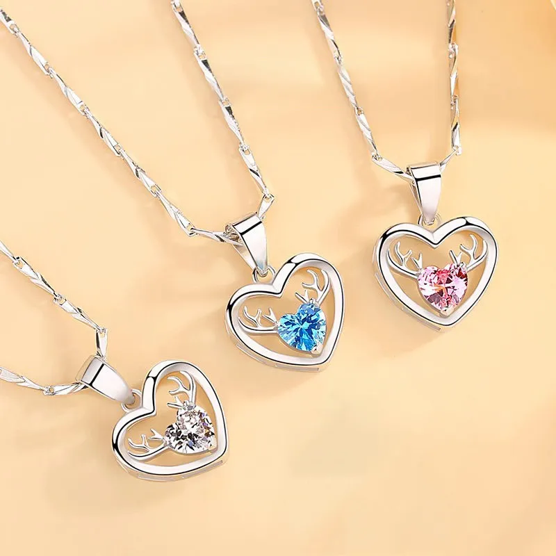 MULAFEN 999 Fine Silver Necklaces Women's-4