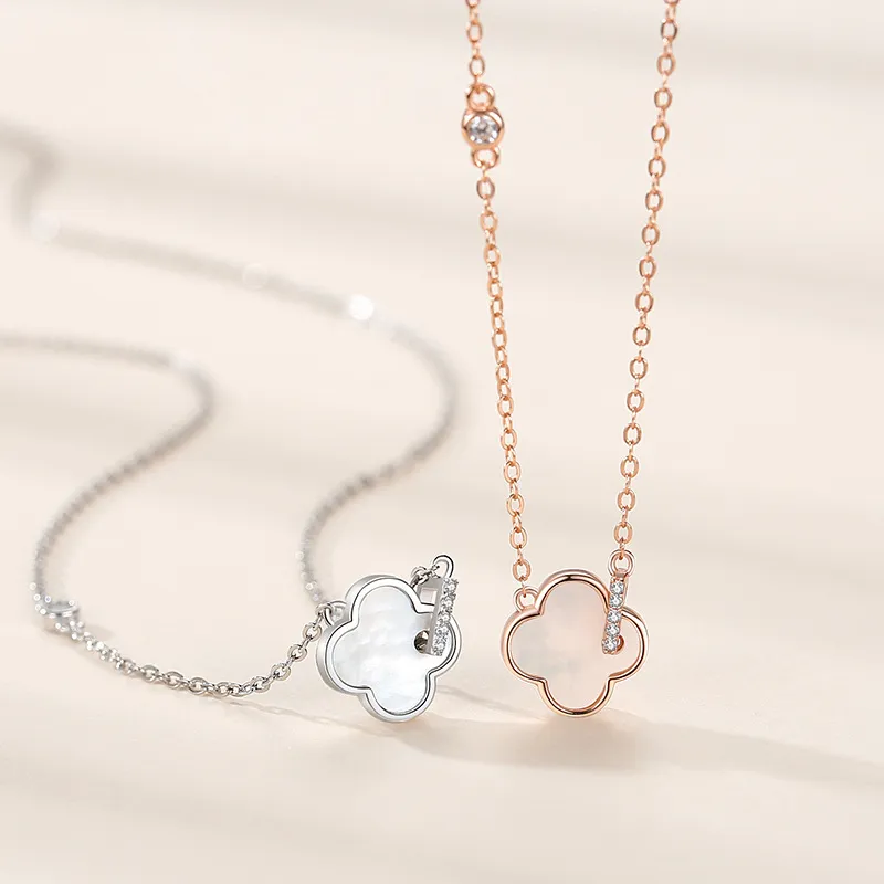 MULAFEN 925 Sterling Silver Necklaces Women's-1