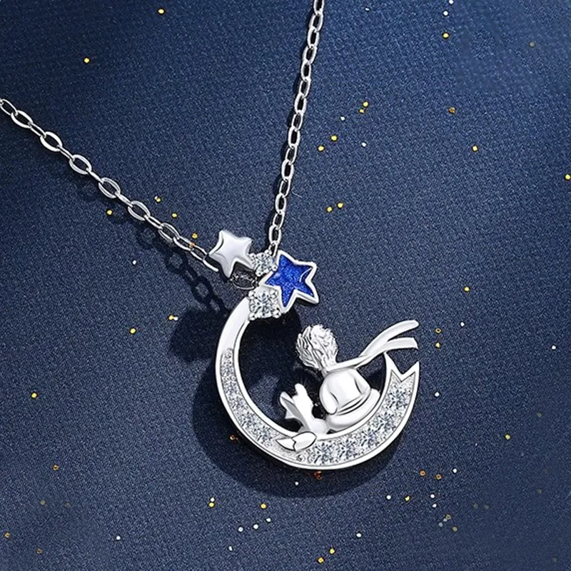 MULAFEN 925 Sterling Silver Necklaces Women's-2