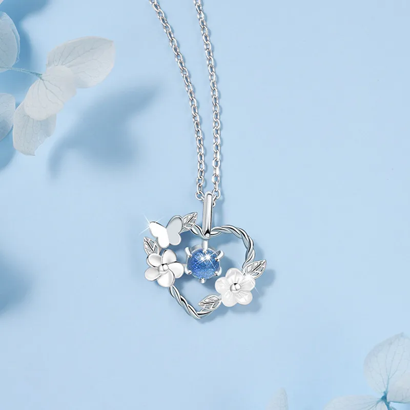 MULAFEN 925 Sterling Silver Necklaces Women's-7