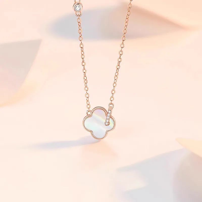 MULAFEN 925 Sterling Silver Necklaces Women's-4