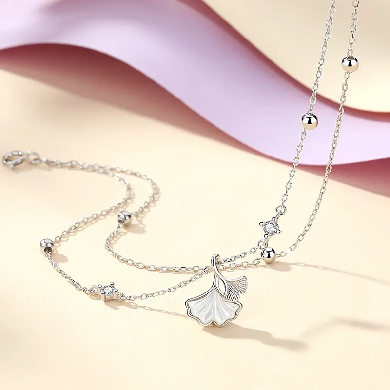 MULAFEN 925 Sterling Silver Anklets Women's Silver-5