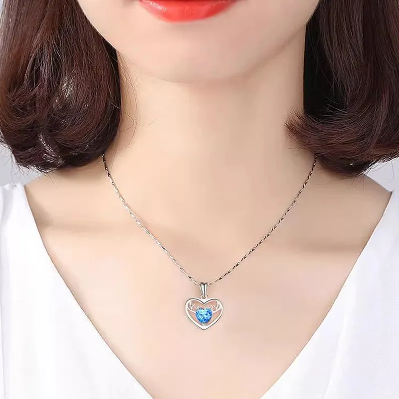 MULAFEN 999 Fine Silver Necklaces Women's-1