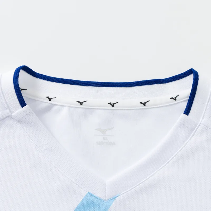 Mizuno T Shirts Unisex Bleached White-2