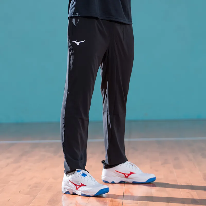 Mizuno Casual Pants Unisex Black-4