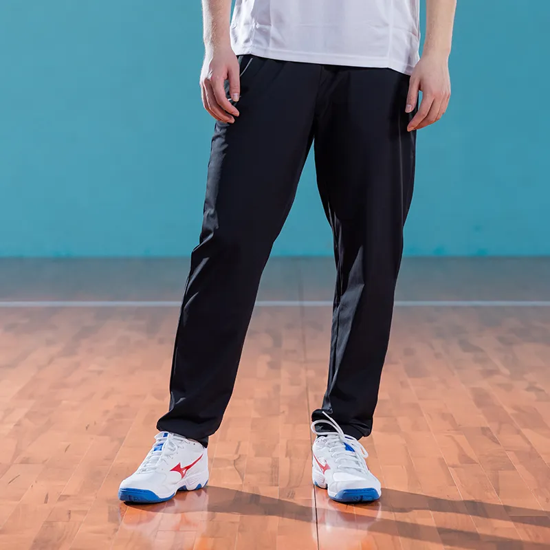 Mizuno Knitted Sports Pants Unisex Black-3