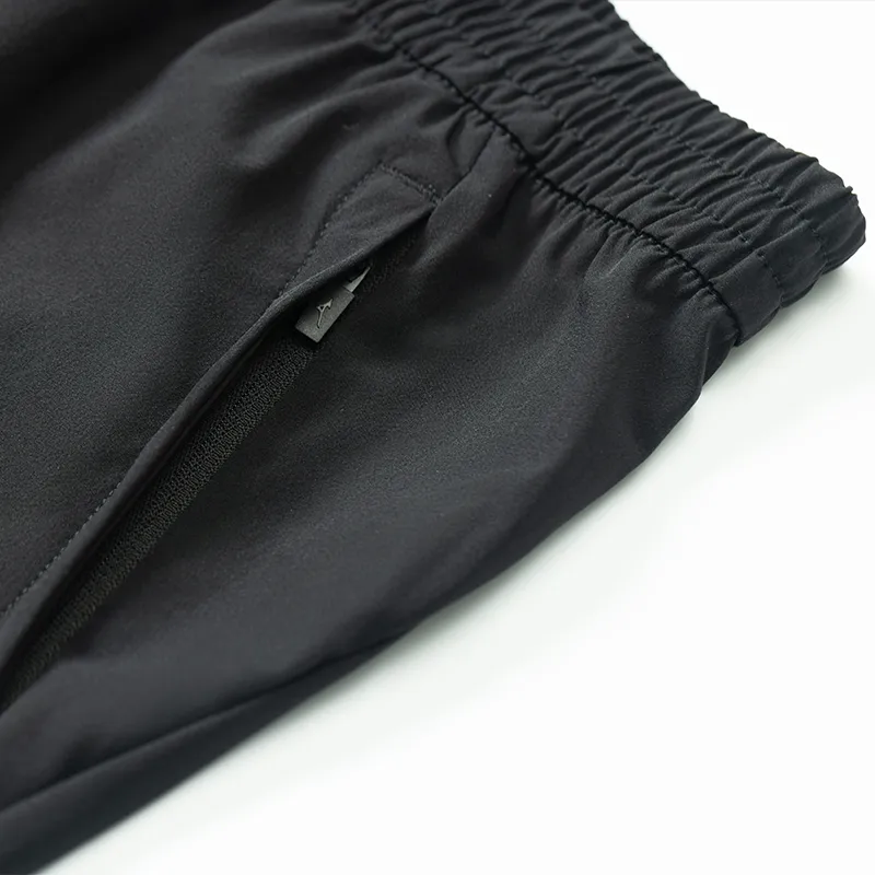 Mizuno Knitted Sports Pants Unisex Black-6