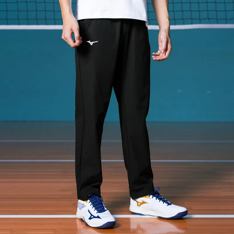 Mizuno Knitted Sports Pants Unisex Black-3