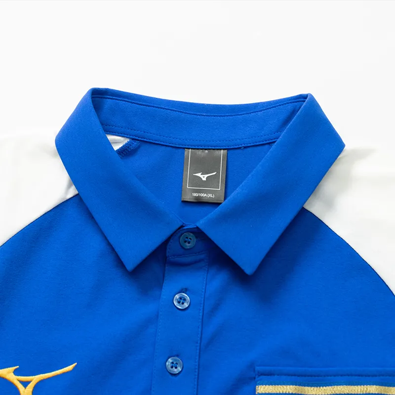 Mizuno Polo Shirt Unisex Cobalt Blue-5